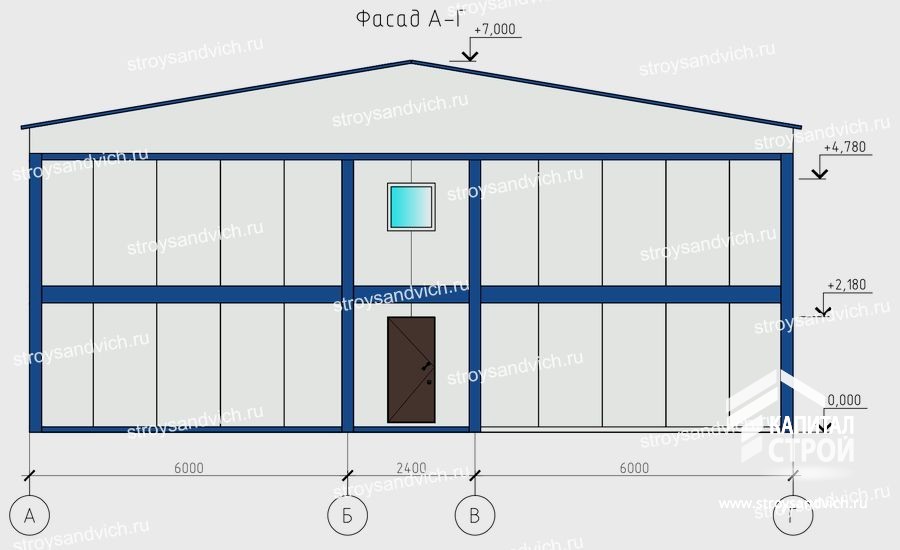 Модульное здание EM2160014400-36