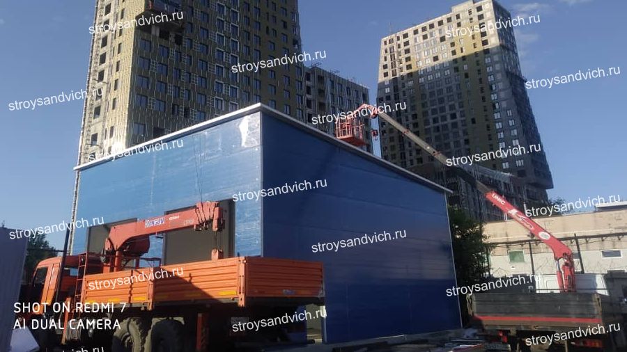 Строительство грузовой ремзоны в Москве